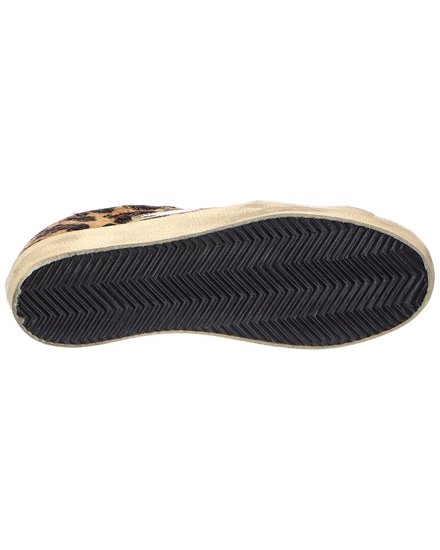 Golden Goose Golden Goose Superstar Leopard Horsy Leather & Suede Sneaker