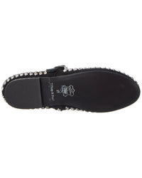 Tiffany & Fred Paris Bedazzled Suede Flat