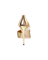 Aquazzura Jimmy Choo Brigitte Liquid Metal 100 Patent Pump
