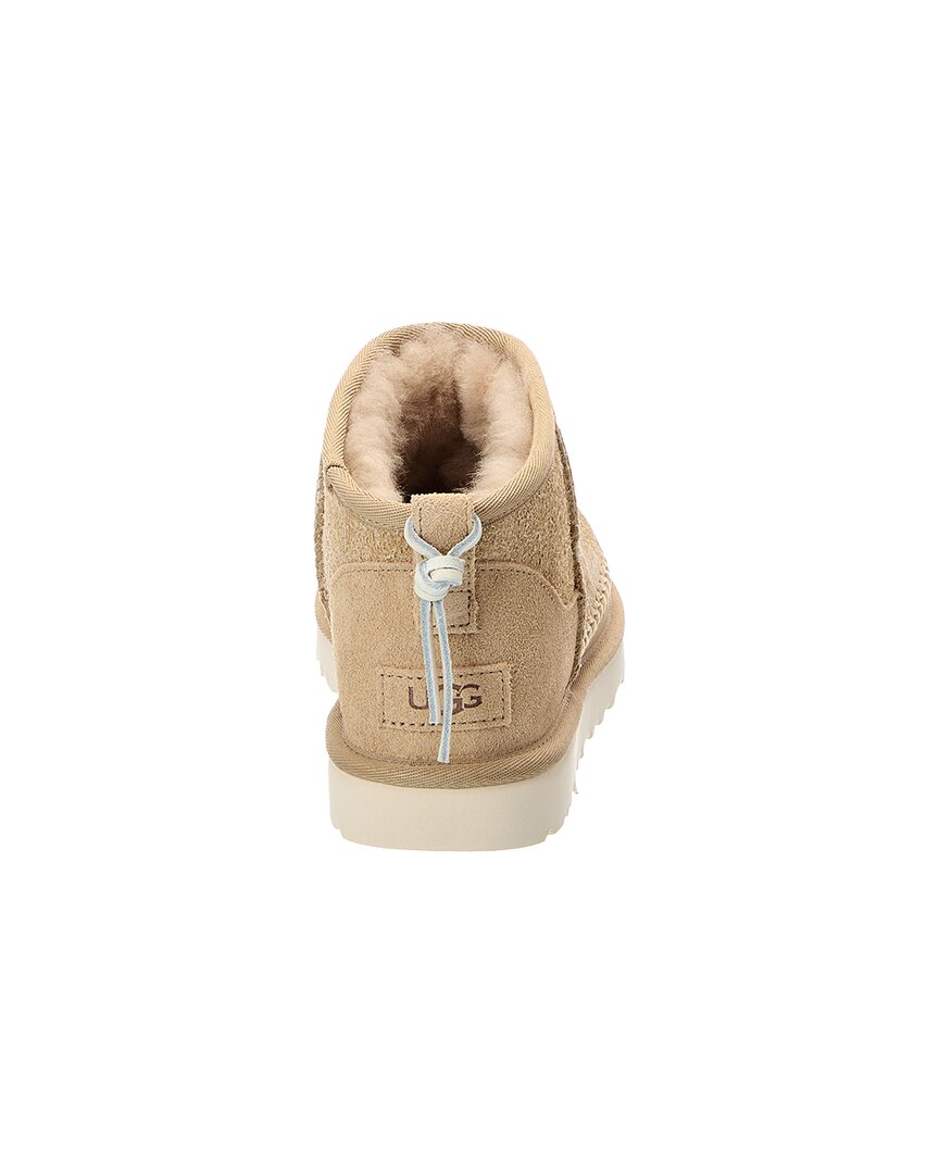 Ugg W Classic Ultra Mini Biarritz Suede Bootie