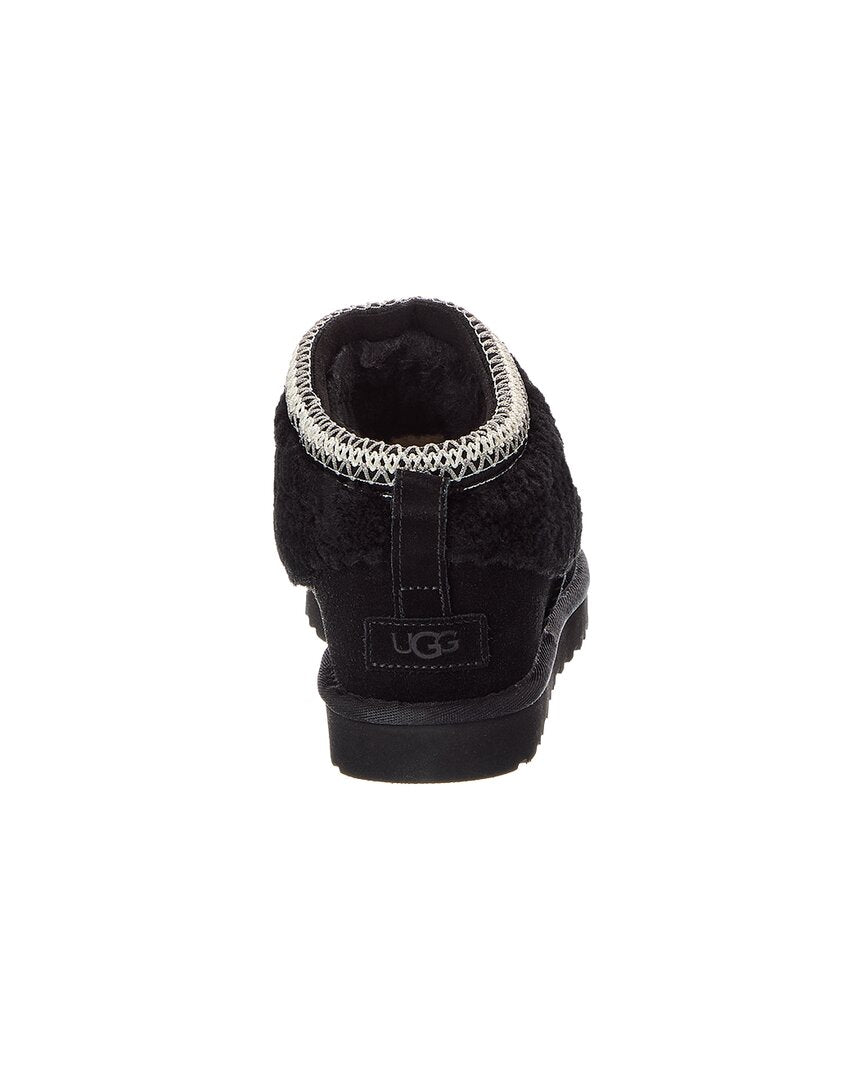Ugg W Classic Ultra Mini Maxi Curly Suede & Sherpa Bootie