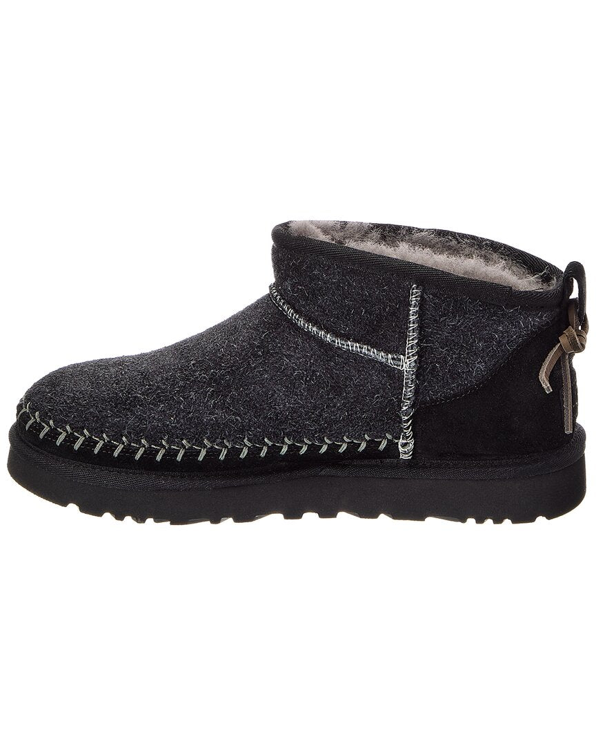 Ugg W Classic Ultra Mini Biarritz Suede Bootie