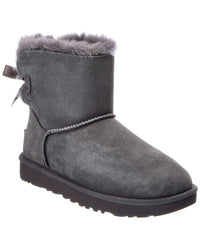 Ugg W Mini Bailey Bow Ii Suede Bootie