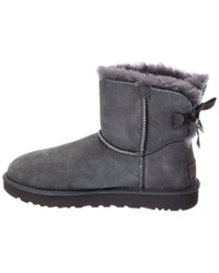 Ugg W Mini Bailey Bow Ii Suede Bootie