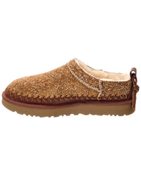 Ugg W Classic Micro Biarritz Suede & Leather Mule