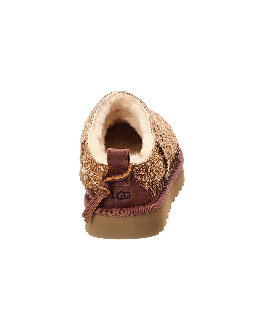 Ugg W Classic Micro Biarritz Suede & Leather Mule