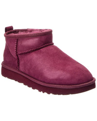 Ugg W Classic Ultra Mini Suede Bootie