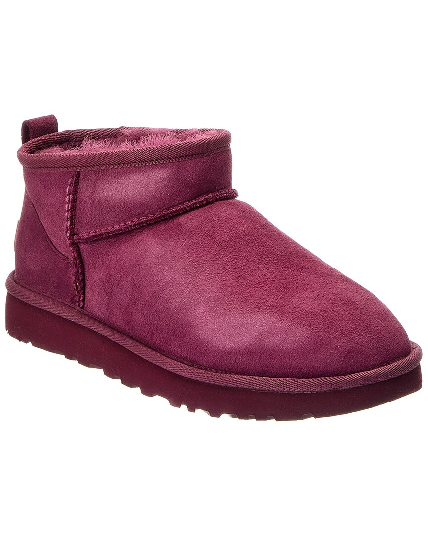 Ugg W Classic Ultra Mini Suede Bootie
