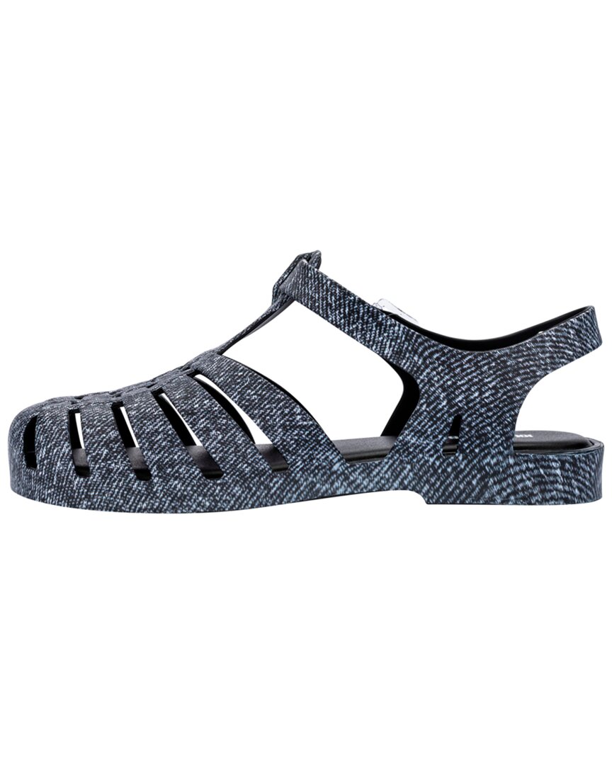 Melissa Shoes Possession Print Denim Sandal
