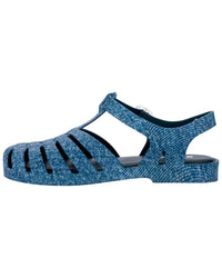 Melissa Shoes Possession Print Denim Sandal