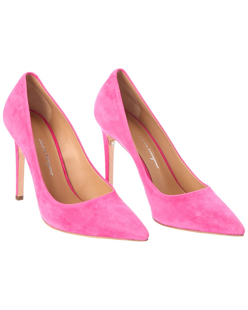 Ferragamo Ferragamo Ilary X5 Suede Pump