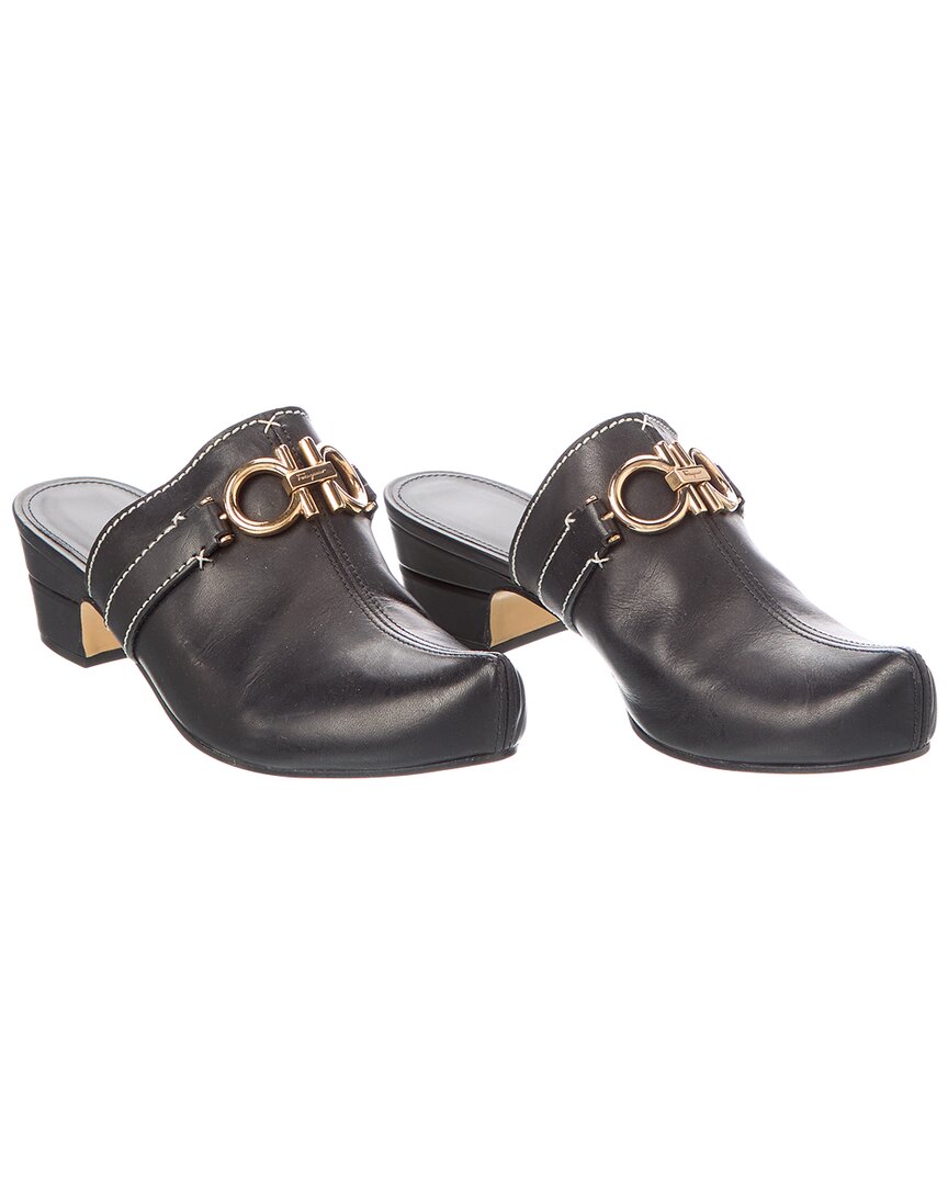 Ferragamo Ferragamo Leather Mule