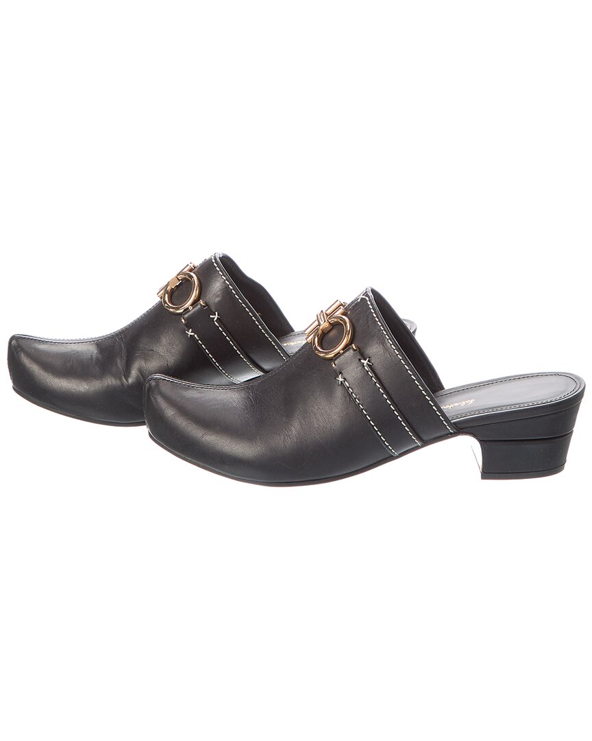 Ferragamo Ferragamo Leather Mule