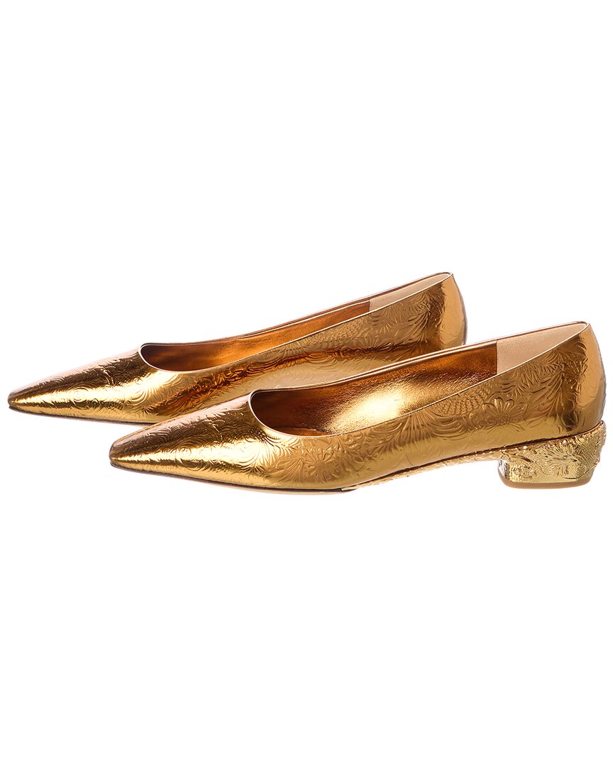 Ferragamo Ferragamo Riace Leather Pump