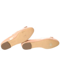 Ferragamo Ferragamo Leather Ballerina Flat