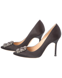 Manolo Blahnik Manolo Blahnik Hangisi 100 Satin Pump