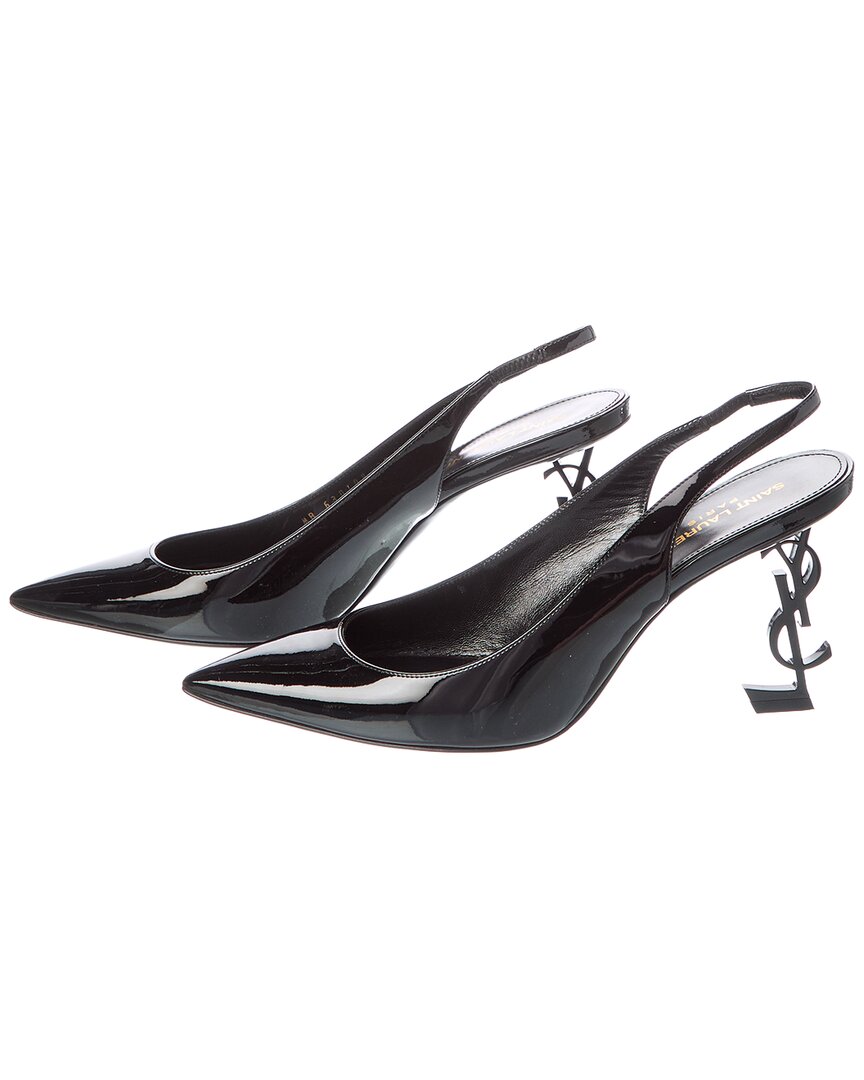 Saint Laurent Saint Laurent Opyum 110 Patent Slingback Pump