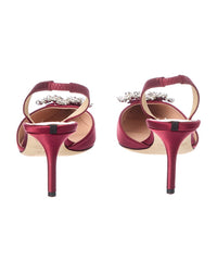 SJP by Sarah Jessica Parker Sjp By Sarah Jessica Parker Edith 70 Satin Slingba
