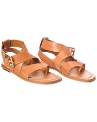 TOD's Tods Crisscross Leather Sandal
