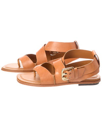 TOD's Tods Crisscross Leather Sandal