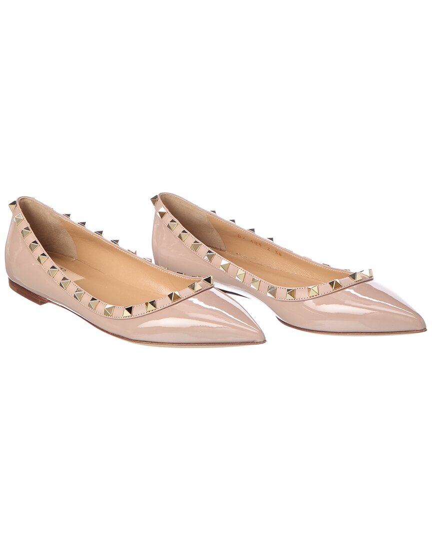 Valentino Valentino Rockstud Patent Flat