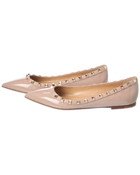 Valentino Valentino Rockstud Patent Flat