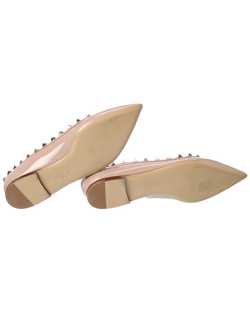 Valentino Valentino Rockstud Patent Flat