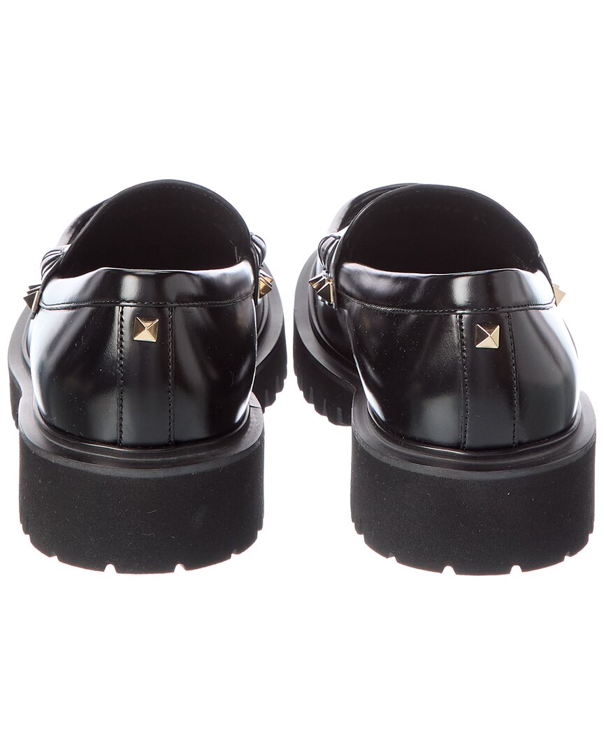 Valentino Valentino Rockstud Leather Loafer