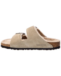 Birkenstock Women's Arizona Suede & Shearling Sandal
