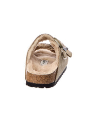 Birkenstock Women's Arizona Suede & Shearling Sandal