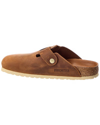 Birkenstock Boston Big Buckle Narrow Oiled Leather Clog