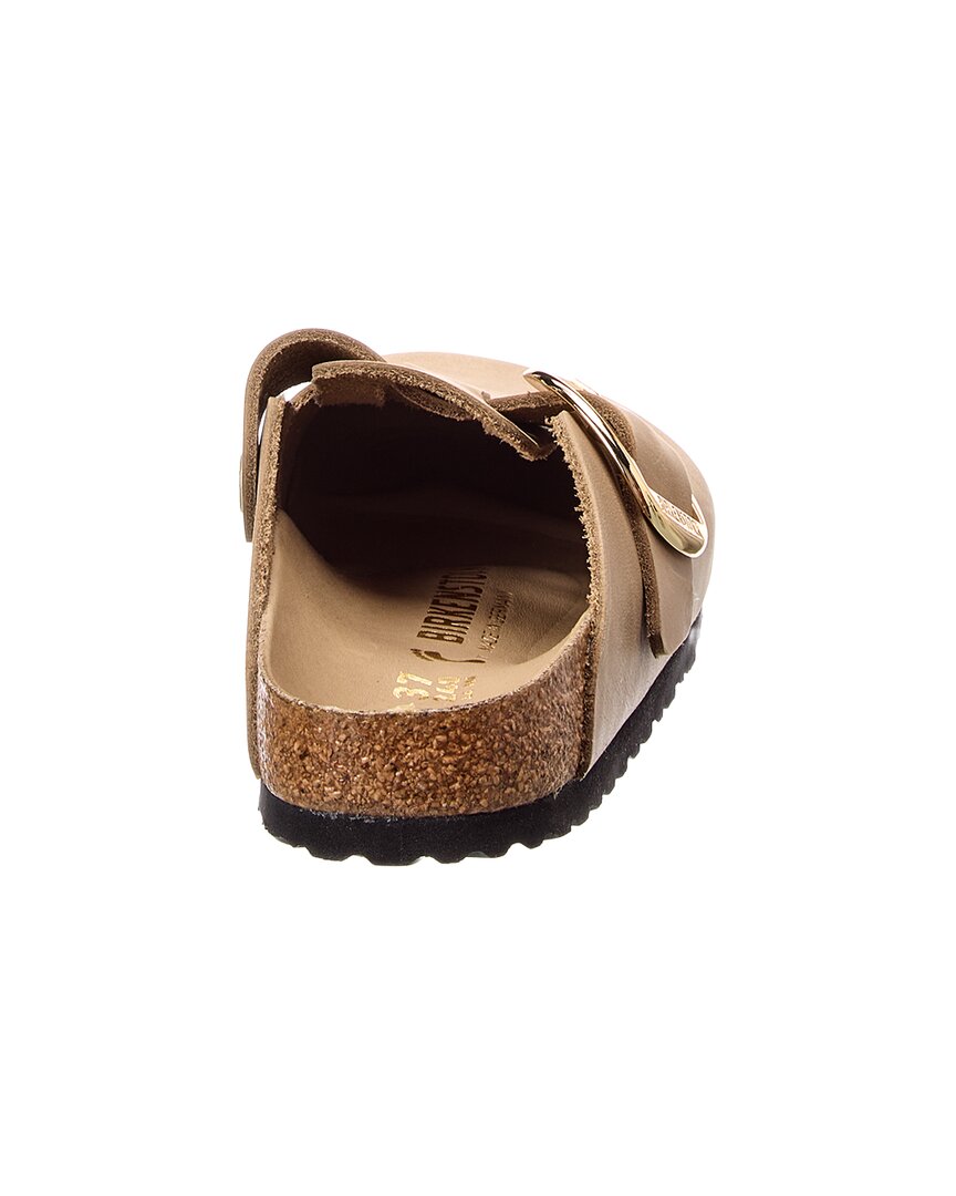 Birkenstock Boston Big Buckle Narrow Oiled Leather Clog