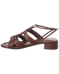 Alexandre Birman Olga Block 30 Leather Sandal