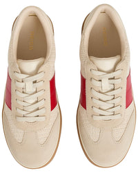 Reiss Lizzie Leather Trainer
