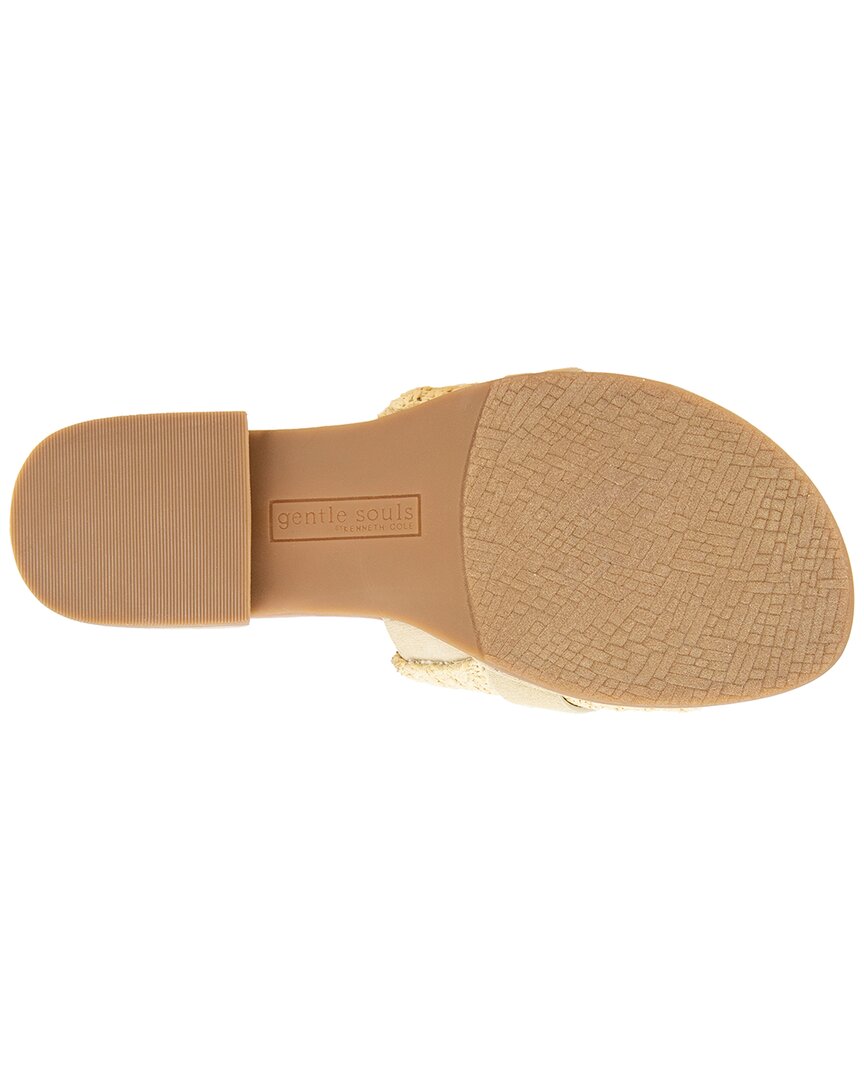 Gentle Souls By Kenneth Cole Hudson Raffia Sandal