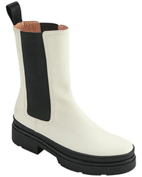 Frye Chloe Leather Boot White
