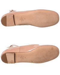 Pre-Owned Valentino Tan Go Patent Flat (Authentic Pre-Loved)