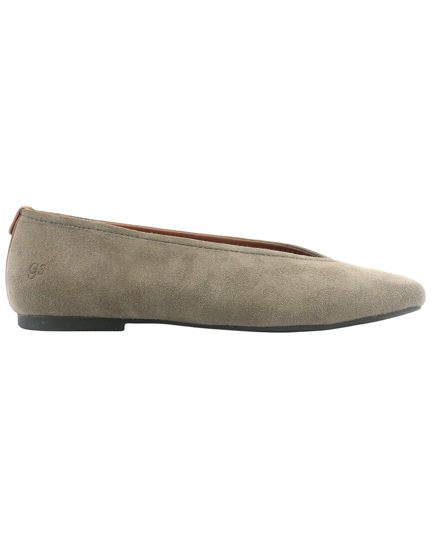 Gentle Souls By Kenneth Cole Willow Suede Flat