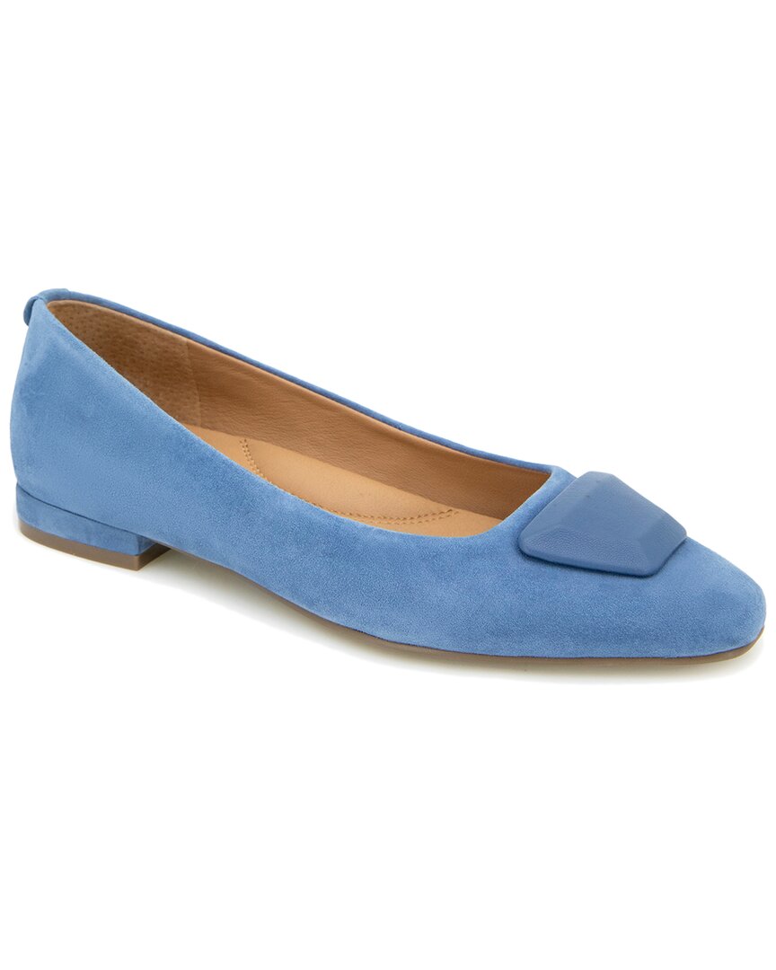 Gentle Souls By Kenneth Cole Hanette Suede Flat