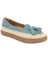 Gentle Souls Gentle Souls By Kenneth Cole Citrus Suede Flat