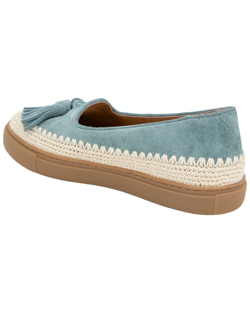 Gentle Souls Gentle Souls By Kenneth Cole Citrus Suede Flat