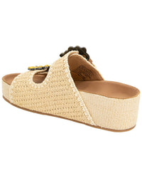 Gentle Souls By Kenneth Cole Kendall Raffia Sandal