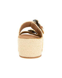 Gentle Souls By Kenneth Cole Kendall Raffia Sandal