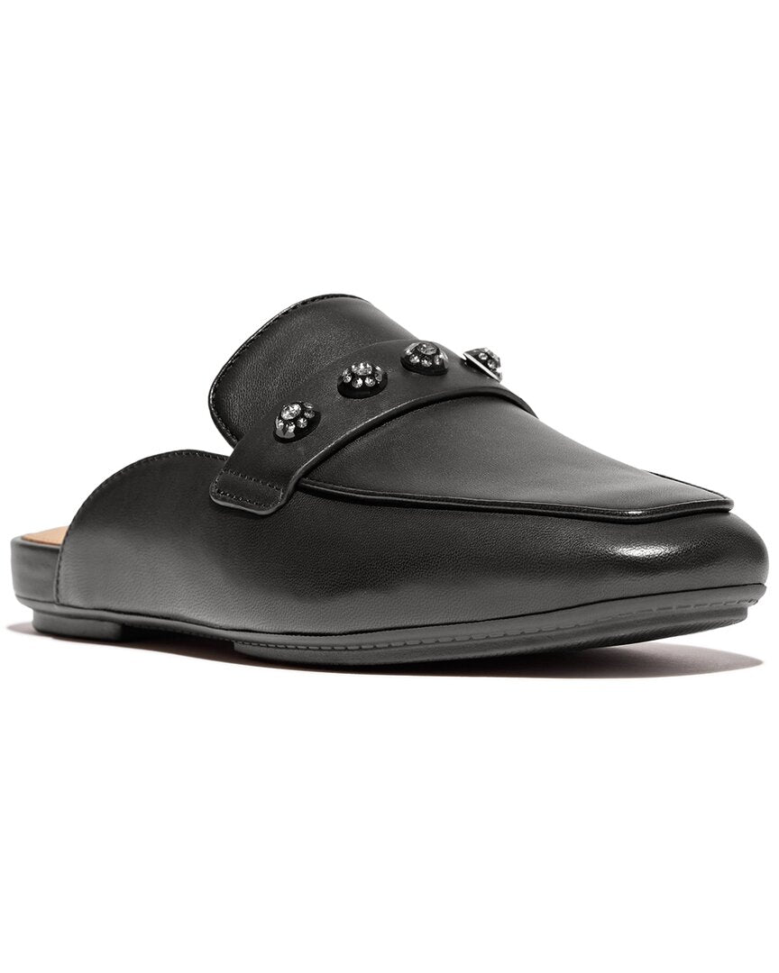 Fitflop Delicato Crystal Cluster Leather Mule