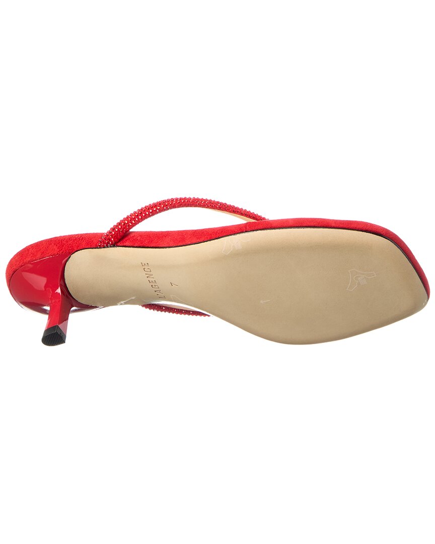 L’Agence Horetense Suede Sandal