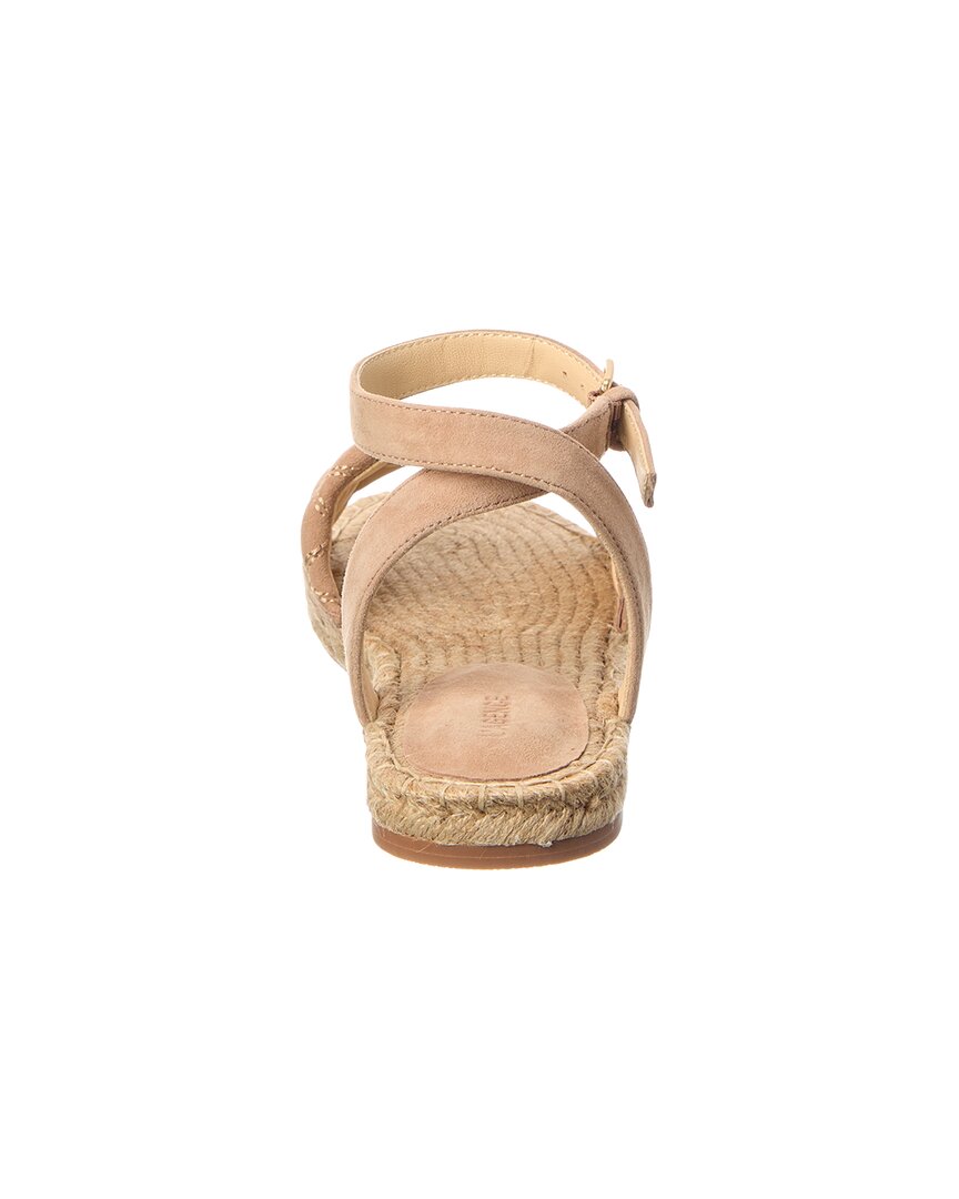 L’Agence Grece Ankle Strap Suede Sandal