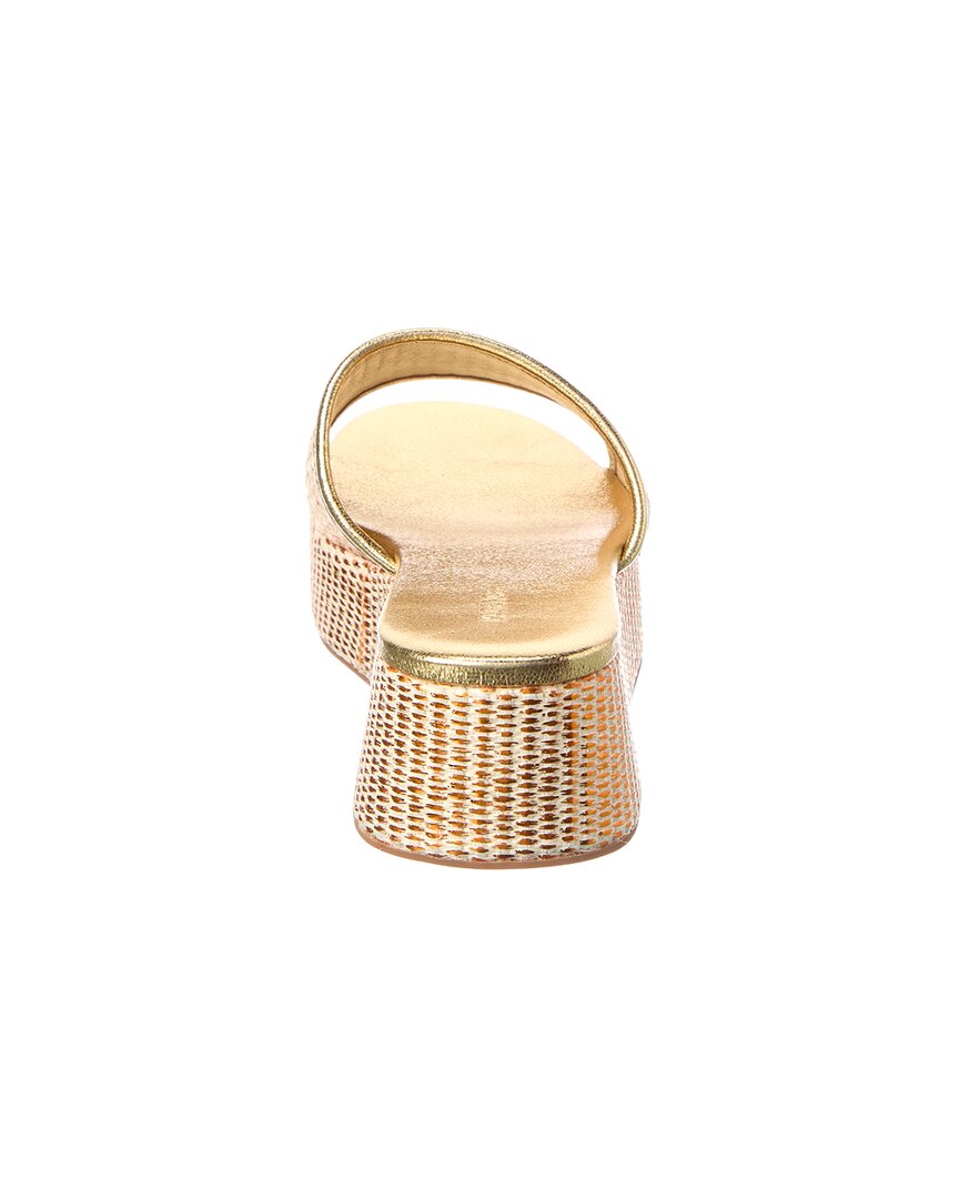 L’Agence Inaya Raffia Platform Espadrille