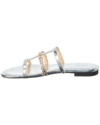 L’Agence Hennie Caged Leather Sandal