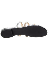 L’Agence Hennie Caged Leather Sandal