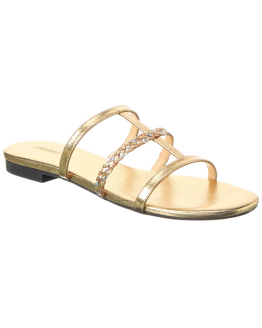 L’Agence Hennie Caged Leather Sandal
